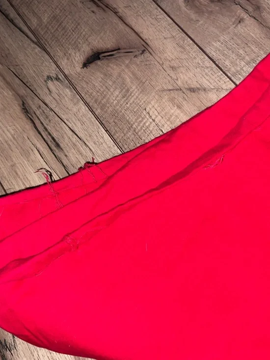 Judy Blue Red Flare Wide Leg Jeans - Picture 6 of 8